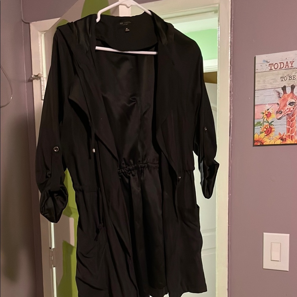 Be Cool Black Hooded Jacket